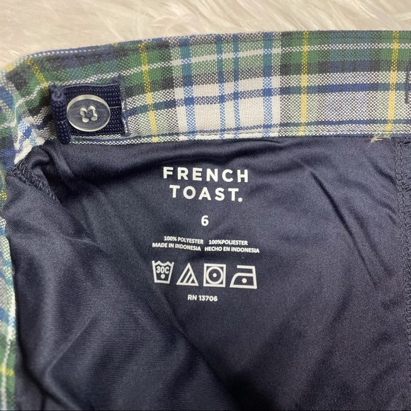 NWT French Toast Plaid Two Tab Uniform Skort - Picture 5 of 7